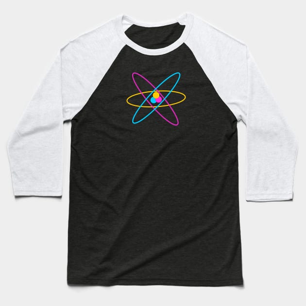 Atomic Pride Baseball T-Shirt by traditionation